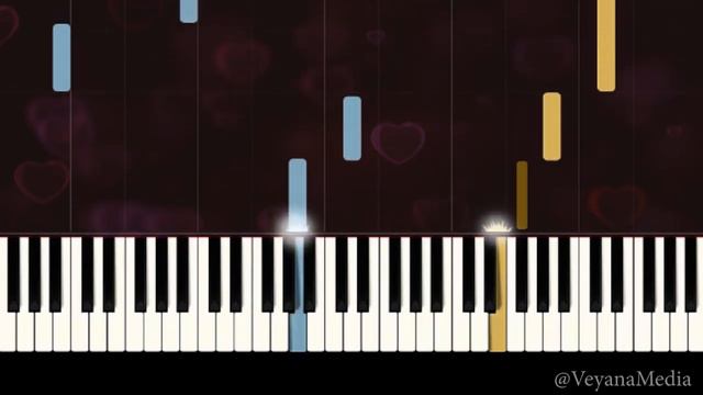 Playing Love - Morricone - EASY Piano Tutorial смотреть онлайн