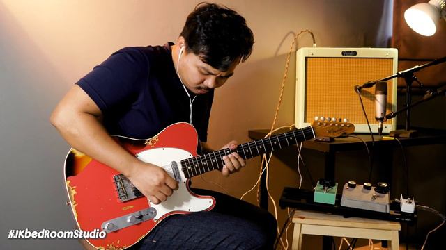 Larry Carlton - Sleepwalk (Cover) by Jak Natthaphon / Fender Limited Edition Blues Junior IV смотреть онлайн