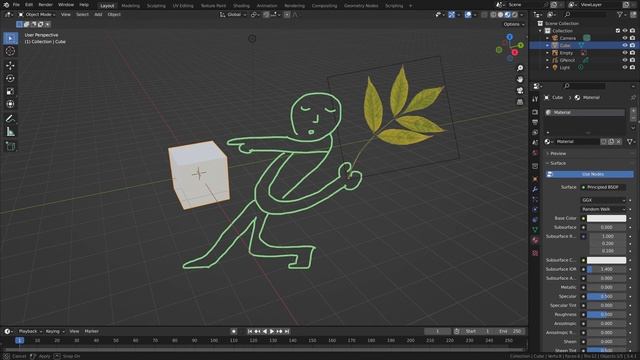Simplest way to make an object transparent in Blender смотреть онлайн