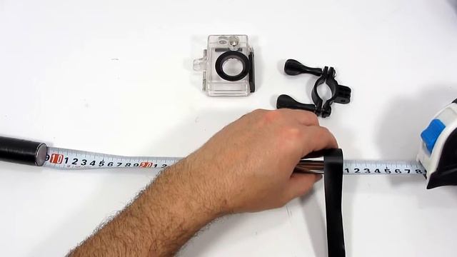 Подводная Съёмка экшн камерой | Изготовление из строительной рулетики смотреть онлайн