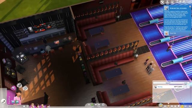 The Sims 4 - Bowling Night [Gameplay Review] смотреть онлайн