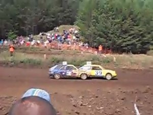 автокросс 2010. златоуст. трасса тарелка шоузаезд №39
