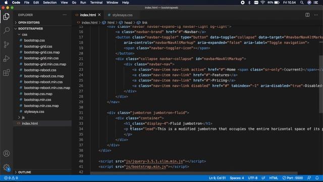 Bootstrap 4 - Part 3. Layout (Responsive Breakpoints) смотреть онлайн