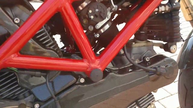 DUCATI HYPERMOTARD 1100S Termignoni full Exhaust Titanium смотреть онлайн