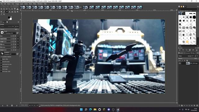 TUTORIAL: How to masks rigs/make Lego fly in GIMP смотреть онлайн