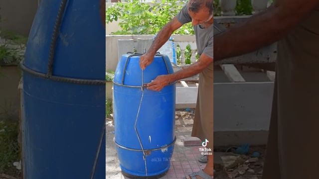 صنع خلاطة اسمنت بسيطة وعملية смотреть онлайн