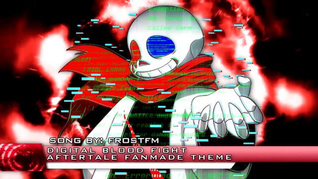 (1 Hour Extension) Aftertale Undertale AU - Fatal Error Sans Fight Theme 