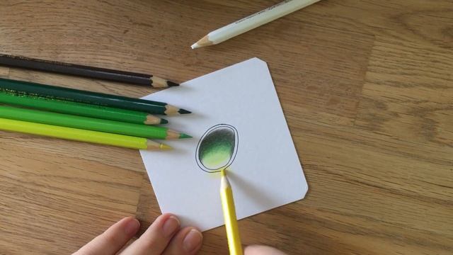 Edelstein zeichnen mit Buntstift (grün) смотреть онлайн