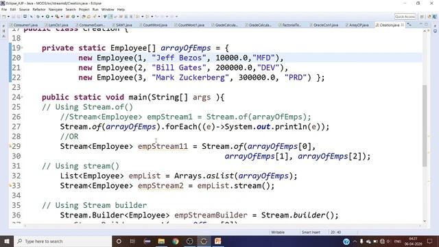 Java 8 Streams смотреть онлайн