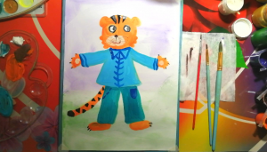 Как нарисовать львёнка