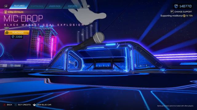 ROCKET LEAGUE ITEM SHOP - *NEW* Grey Mic Drop Goal Explosion - 10.03.21 смотреть онлайн