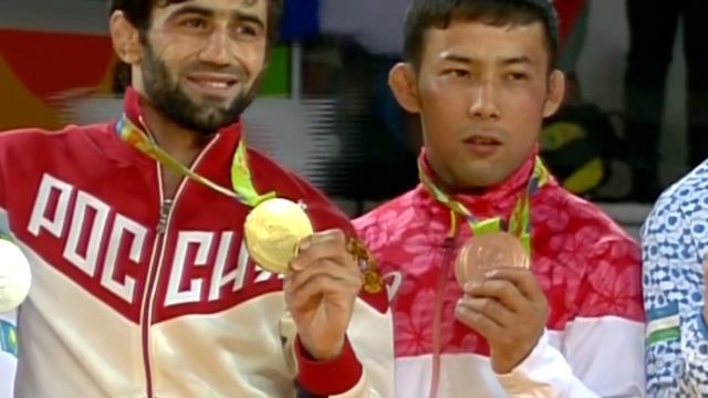 Беслан Мудранов Рио 2016 Награждение смотреть онлайн
