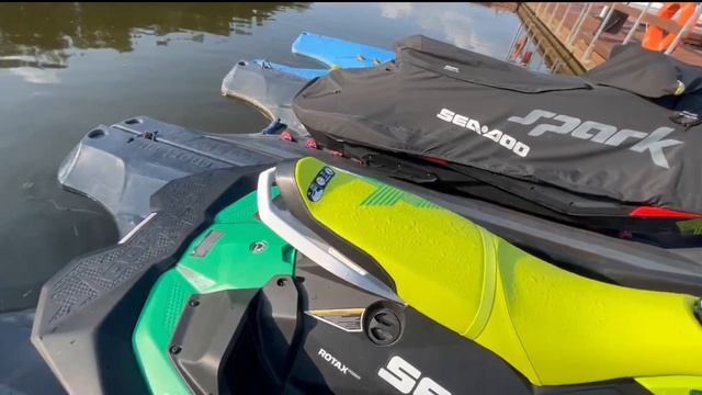 Обзор на мой гидроцикл **BRP Sea-doo Spark Trixx**
