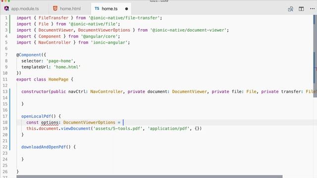 Open & Download PDF Files with Ionic смотреть онлайн