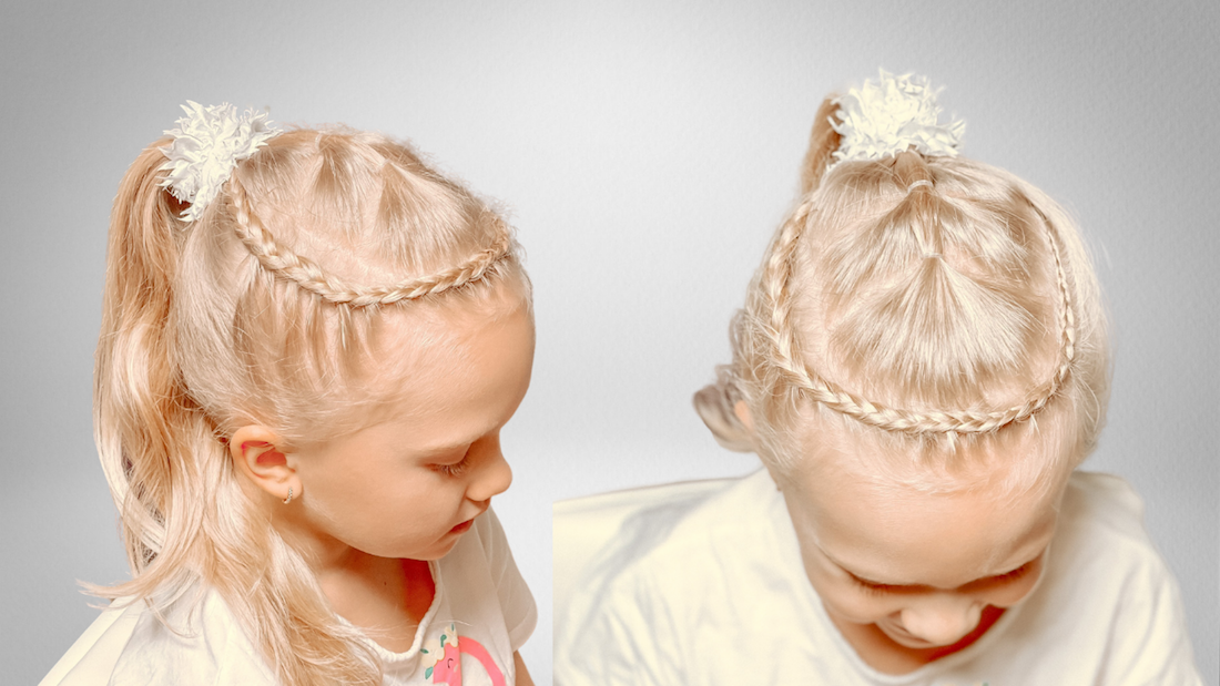 Прическа с хвостом _ Прически для детей смотреть онлайн