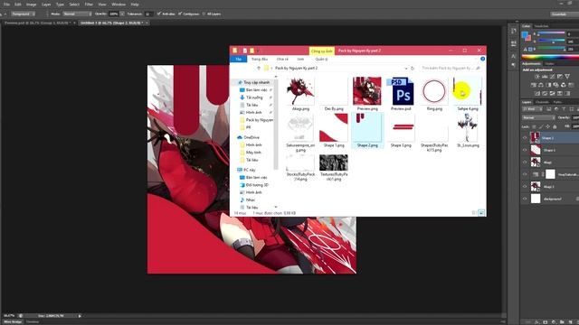 Cách Làm Avatar Anime Cực Ngầu và đẹp với Photoshop CS6 смотреть онлайн