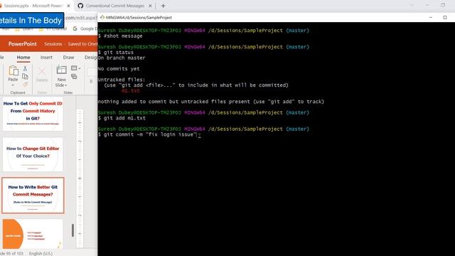 How to Write Effective Git Commit Messages? | Follow Industry Standards With Conventional Commits смотреть онлайн