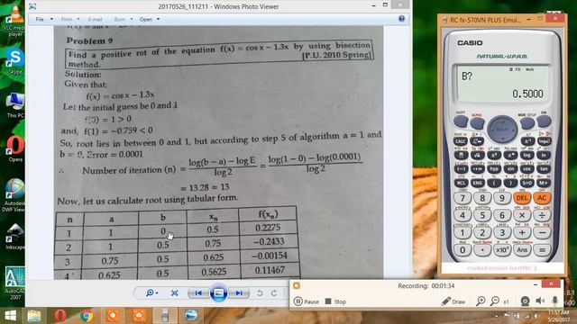 fastest way to solve Bisection Method problem using calculator смотреть онлайн