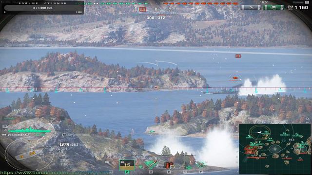 ツ㋛World of Warships"ツ㋛ Стрим*HD* Идет матрос и смотрит в оба, он ищет место для про*ба #8 18+ смотреть онлайн