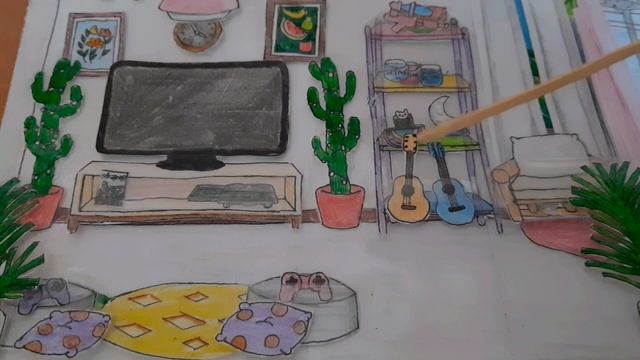 Toca Boca домик из бумаги??