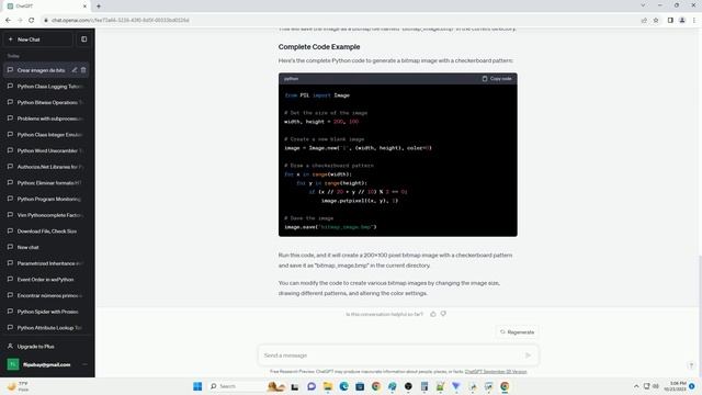 python how to generate a bitmap смотреть онлайн