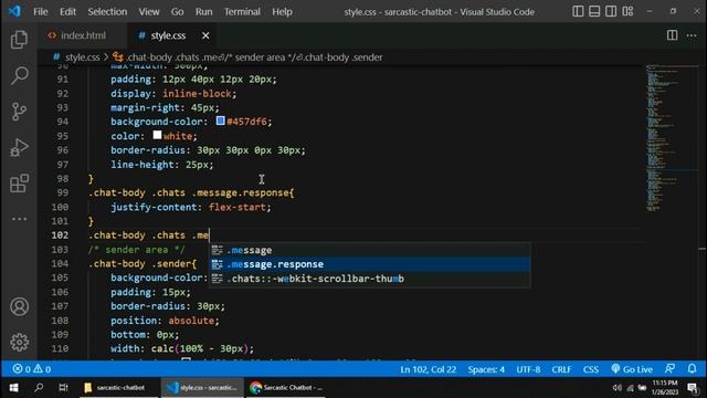 Build a Sarcastic Chatbot using OpenAI GPT-3 Model | PHP Chatbot Tutorial смотреть онлайн