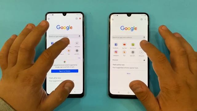 Samsung Galaxy A31 vs Samsung Galaxy A30 смотреть онлайн