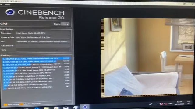 Dual Intel® Xeon® Gold 6240R Cinebench R20 benchmark / 48 cores / 96 threads / Windows 10 смотреть онлайн