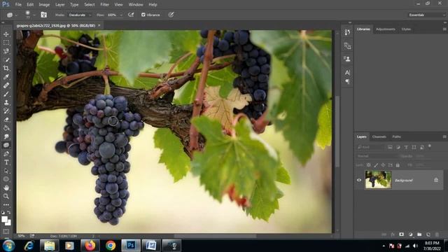 Photoshop Tools - Sponge Tool - Photoshop Tutorial 20