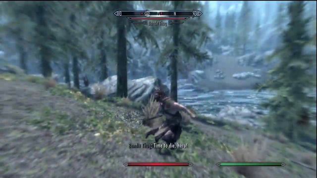 Skyrim - Unrelenting Force - Shout смотреть онлайн