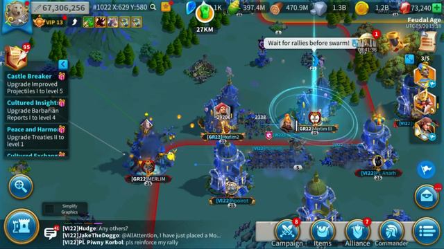 80 Million Power Farmer Leech Zeroed with Alts to Lower Kingdom Power - Rise of Kingdoms смотреть онлайн