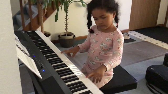 This Little Light of Mine by Nevaeh playing on Alesis Recital смотреть онлайн