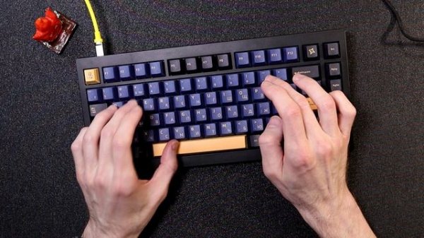 Keychron v1 akko sponge typing mod