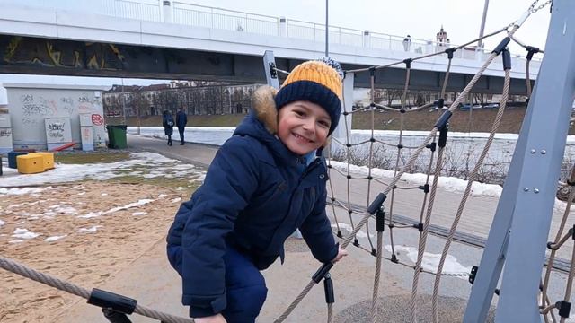 Белый мост, Вильнюс, Литва. смотреть онлайн
