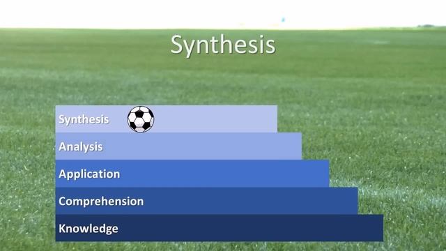 SlideTalk video: Bloom's taxonomy applied to football смотреть онлайн