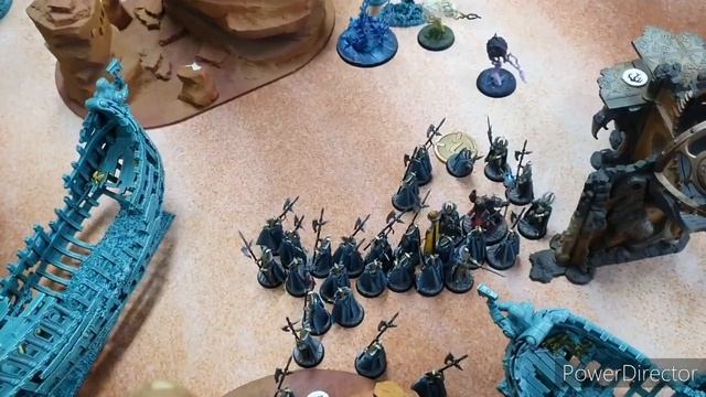 Age of Sigmar 2000pt Battle Report: Cities of Sigmar (Hallowheart) vs Idoneth Deepkin (Dhom-Hain) смотреть онлайн