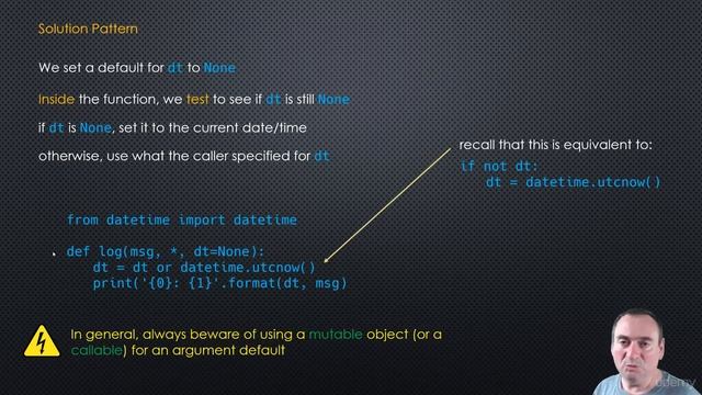 4.17 - Parameter Defaults in Python || Beware!! смотреть онлайн