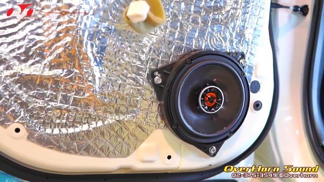 Nissan Leaf เครื่องเสียงรถยนต์ ลำโพง JBL CLUB 602C คุณภาพเสียงจัดเต็ม DSP Alpine R-500 #nissanleaf