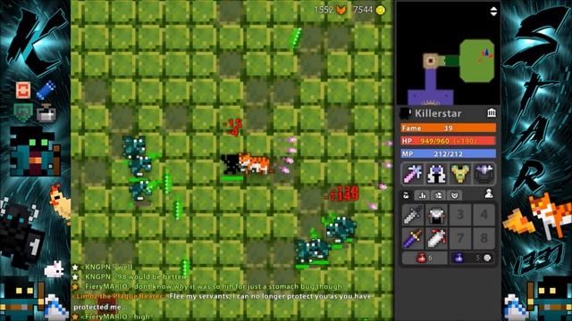 RotMG - Lair Of Draconis Solo (Warrior) смотреть онлайн