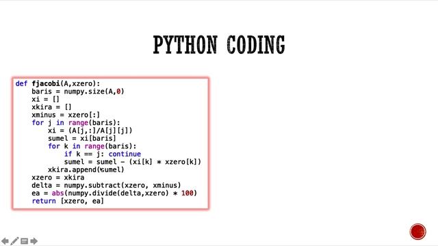 Python coding untuk metode Jacobi dan Gauss Seidel смотреть онлайн