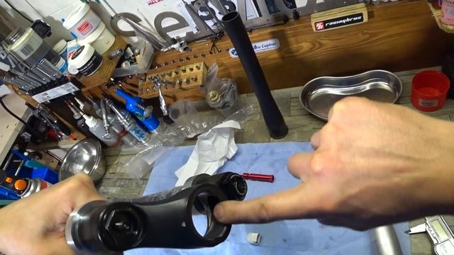 Провальная перепресовка штока  RS Reba