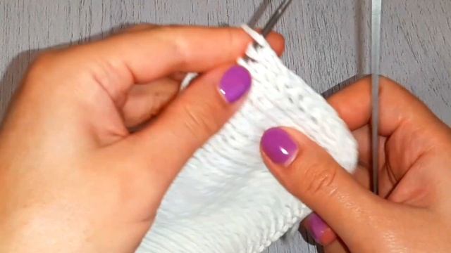 Ровная кромочная петля для любого узора. Вязание спицами для начинающих смотреть онлайн