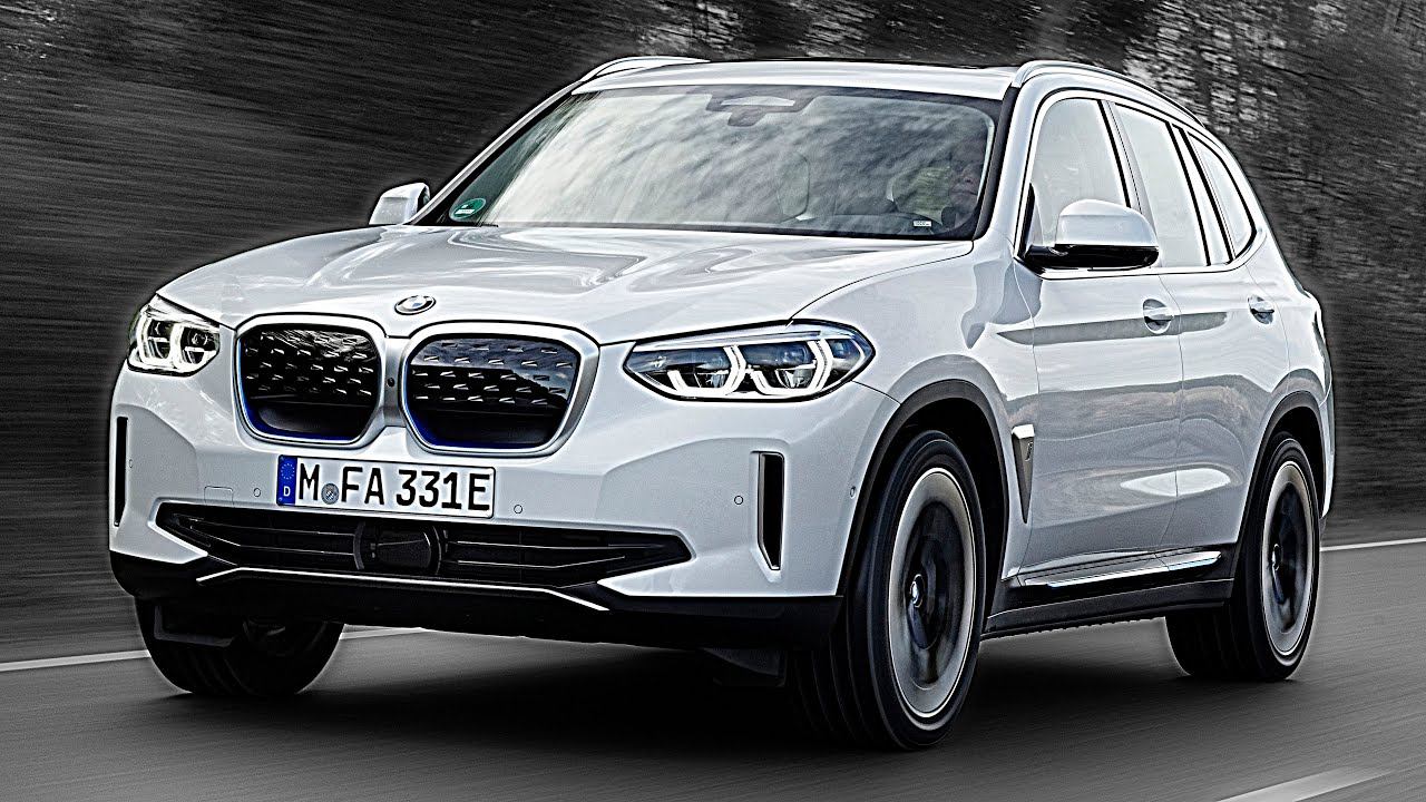 Обзор кроссовера New 2021 BMW iX3  electric-Interior, Exterior, Drive!
