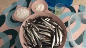 Быстрый посол хамсы(любой мелкой рыбки)??