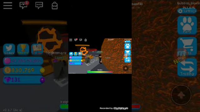 Играю в роблокс симулятор бабл гам смотреть онлайн