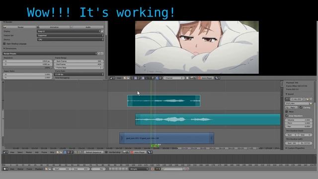Blender VSE Bug: Audio playback Sync suddenly failing смотреть онлайн