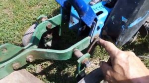 Доработка мотокультиватора Крот путем изменения положения опорных колес