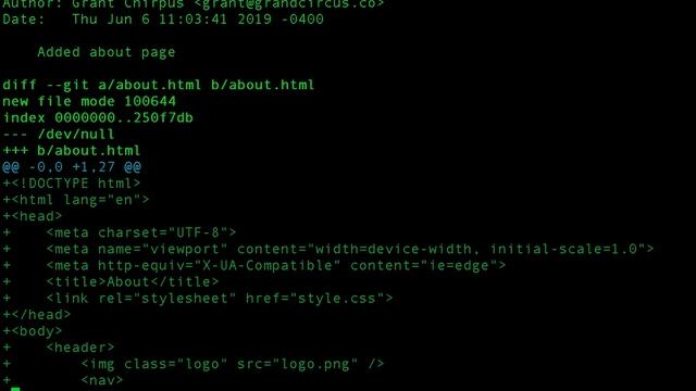Git Basics, Part 3 - What is Going on? Part 2 смотреть онлайн