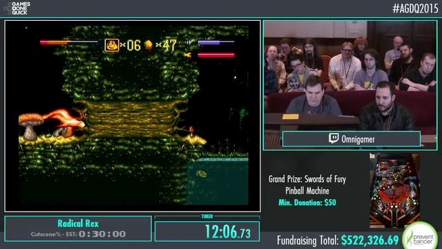 Awesome Games Done Quick 2015 - Part 115 - Radical Rex by Omnigamer смотреть онлайн