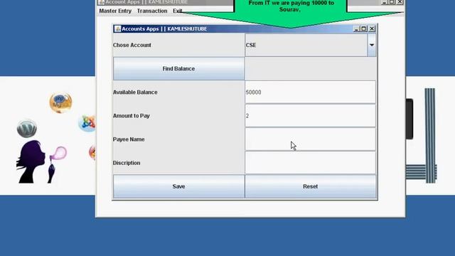 Java Swing Project -- Account Apps Intoduction смотреть онлайн